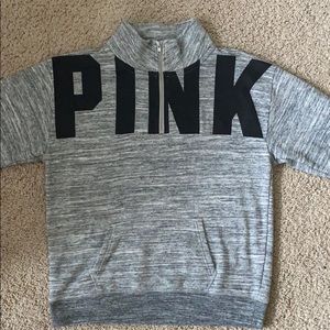 Pink Victoria’s Secret Grey sweatshirt